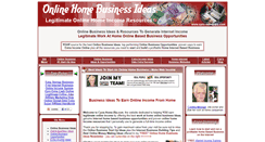 Desktop Screenshot of cyns-home-biz.com